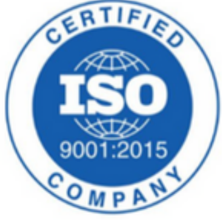 ISO 9001:2015 certified